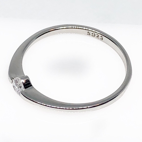 🤍💍Sterling silver delicate heart ring - Picture 5 of 5